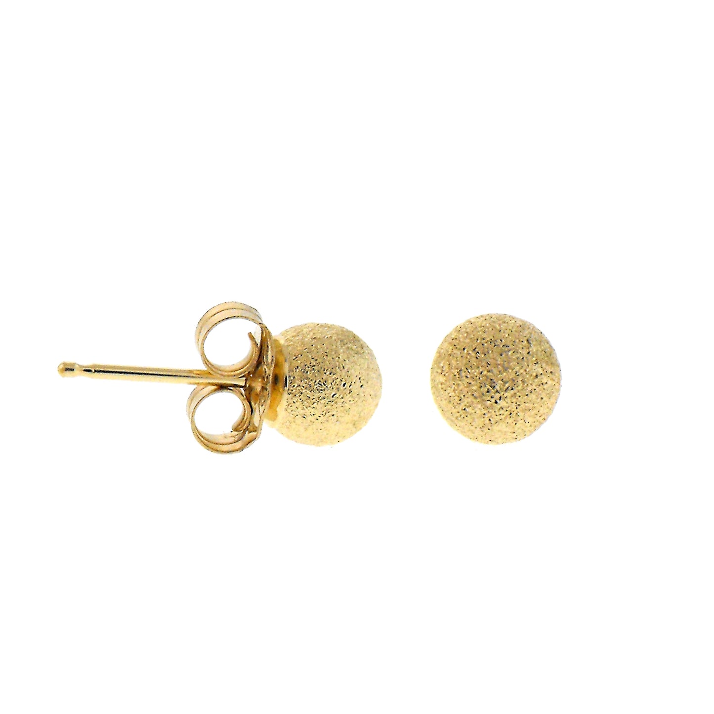 14k Laser Cut Stud Earring