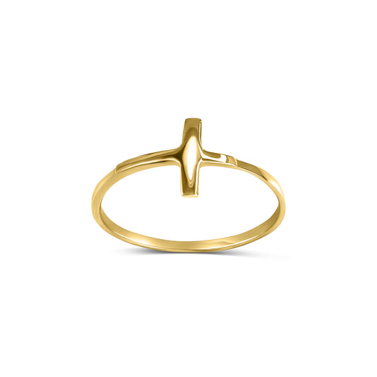 Séchic 14k Cross Knuckle Ring