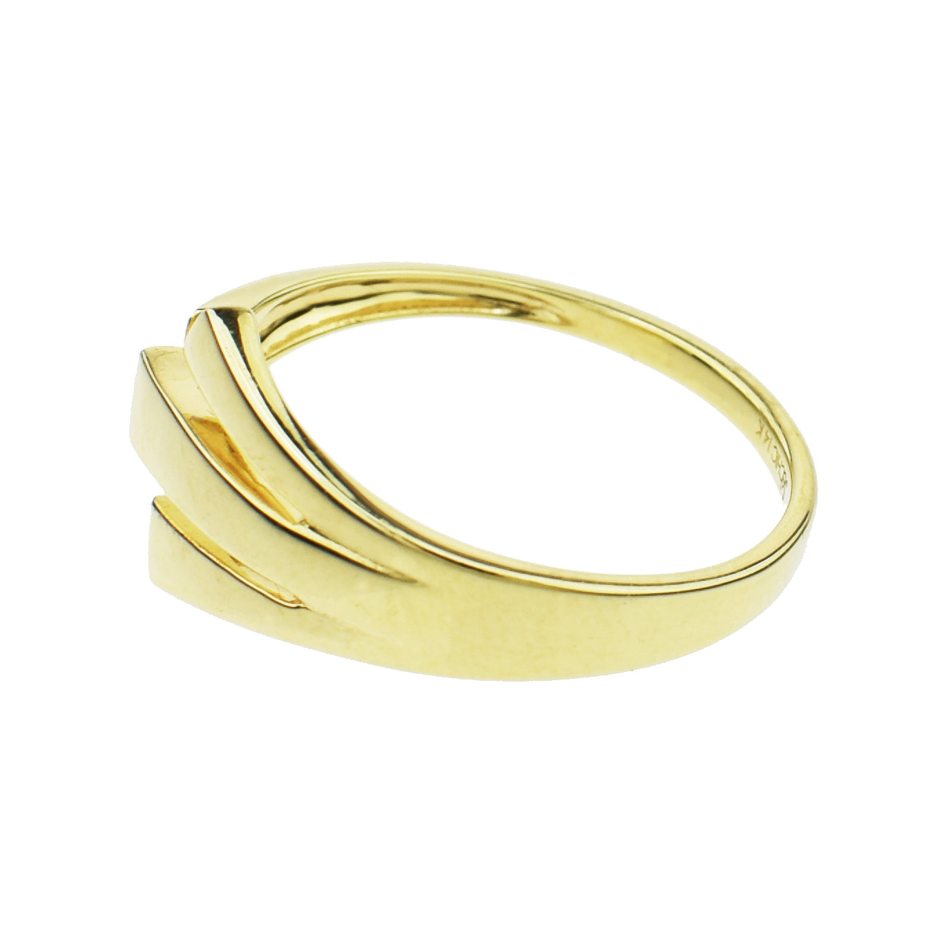 14k Claw Cuff Ring