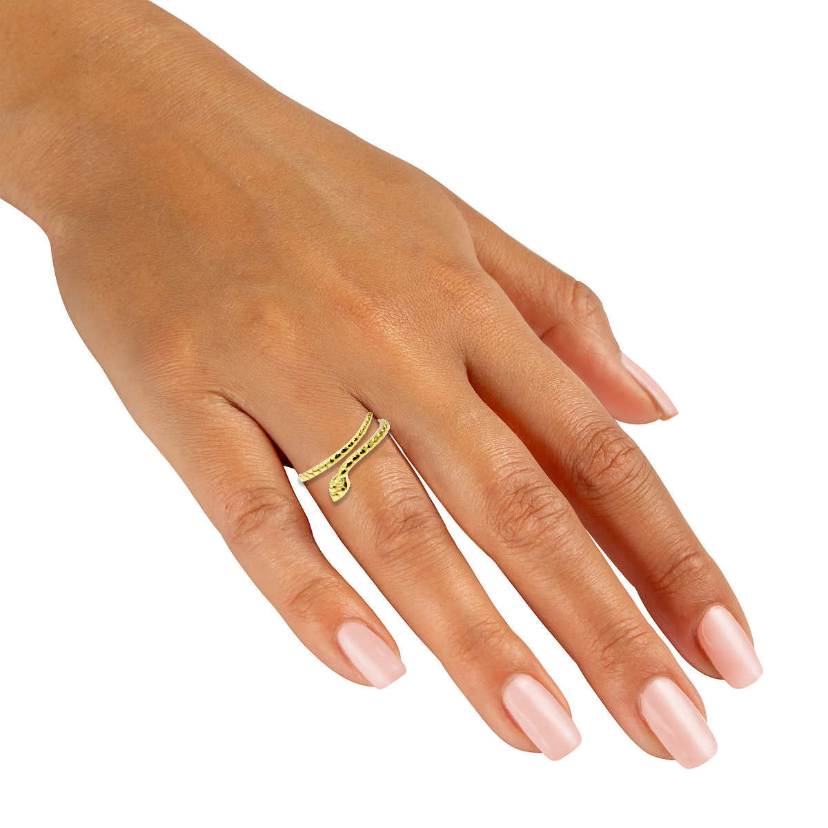 Séchic 14k Snake Spiral Open Ring