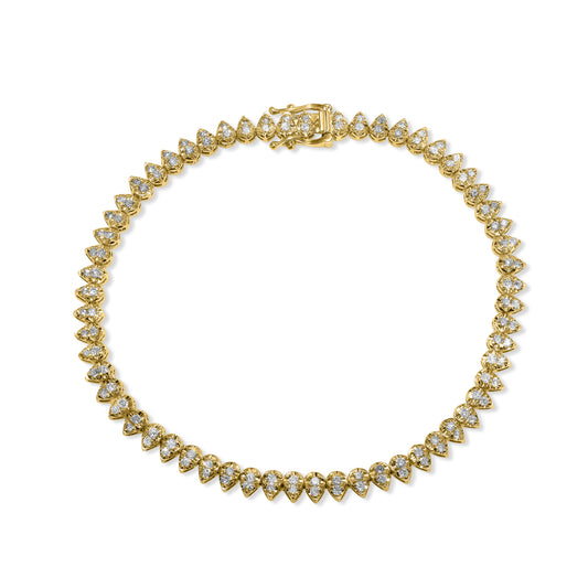 14k Diamond Tennis Bracelet