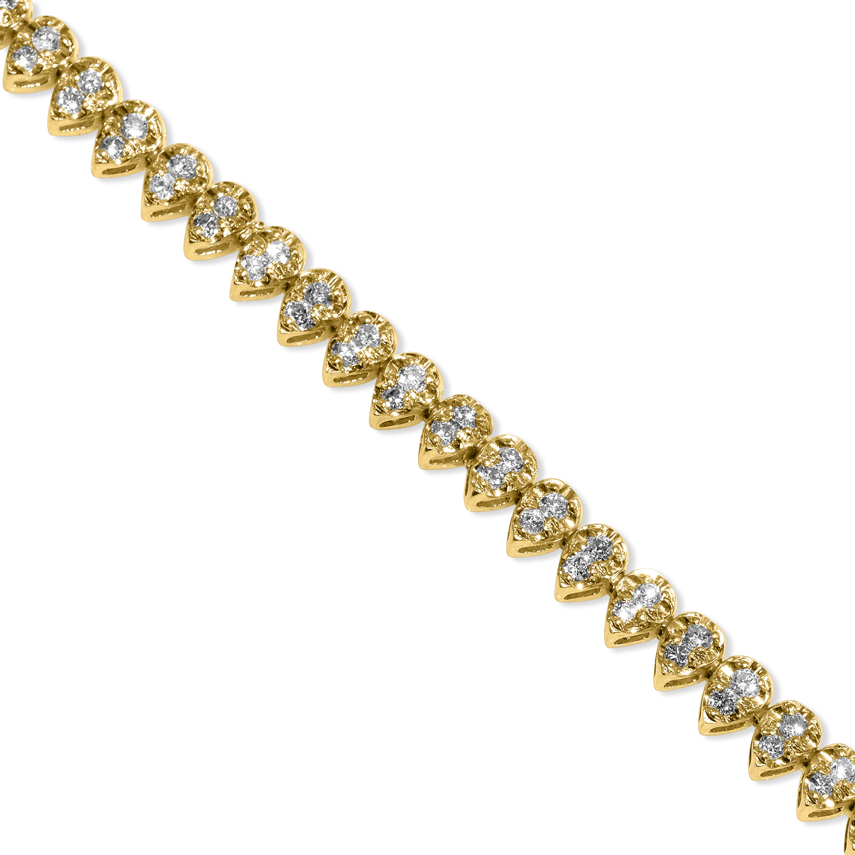 14k Diamond Tennis Bracelet