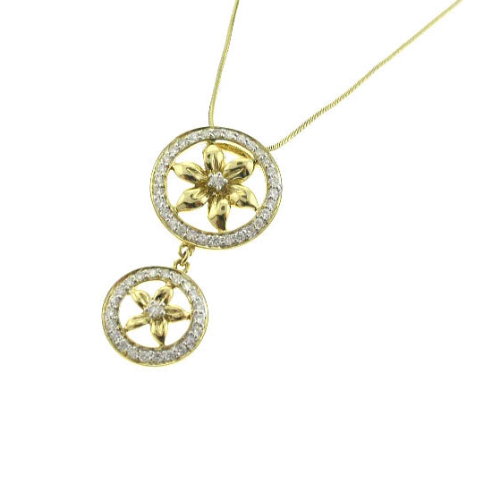 18k Diamond Pendant Necklace