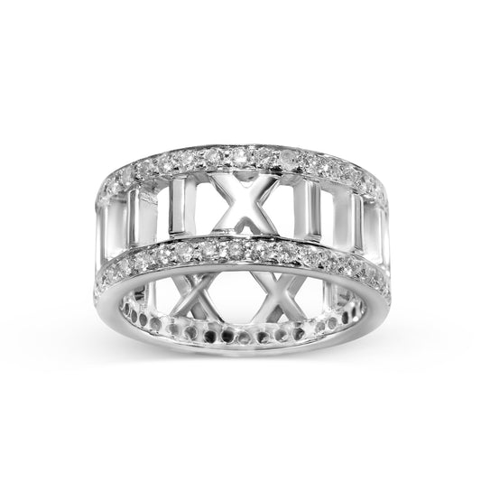18k White Gold Diamond Ring