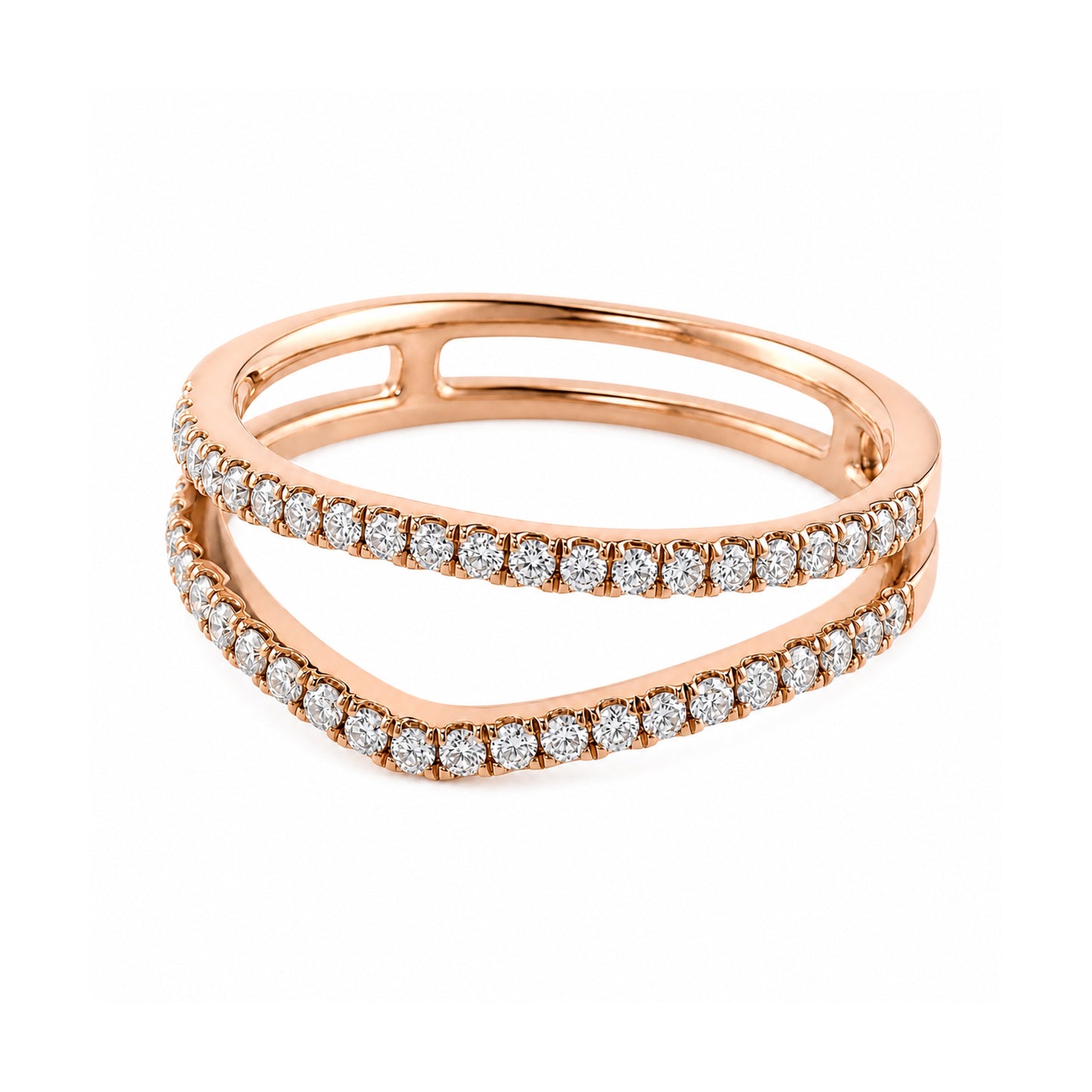 Andy Götz 18k Rose Gold Diamond Ring