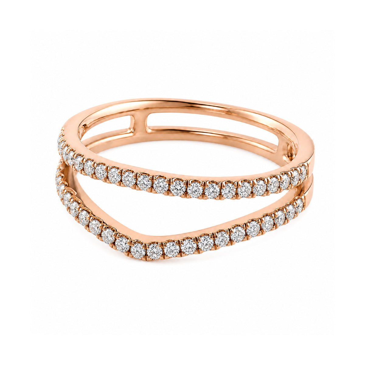 Andy Götz 18k Rose Gold Diamond Ring