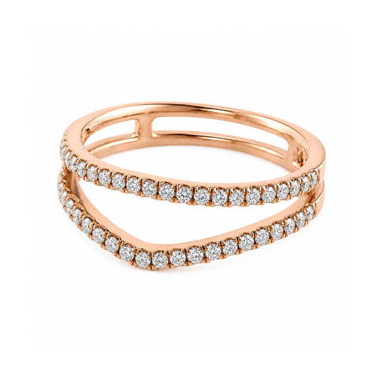 Andy Götz 18k Rose Gold Diamond Ring