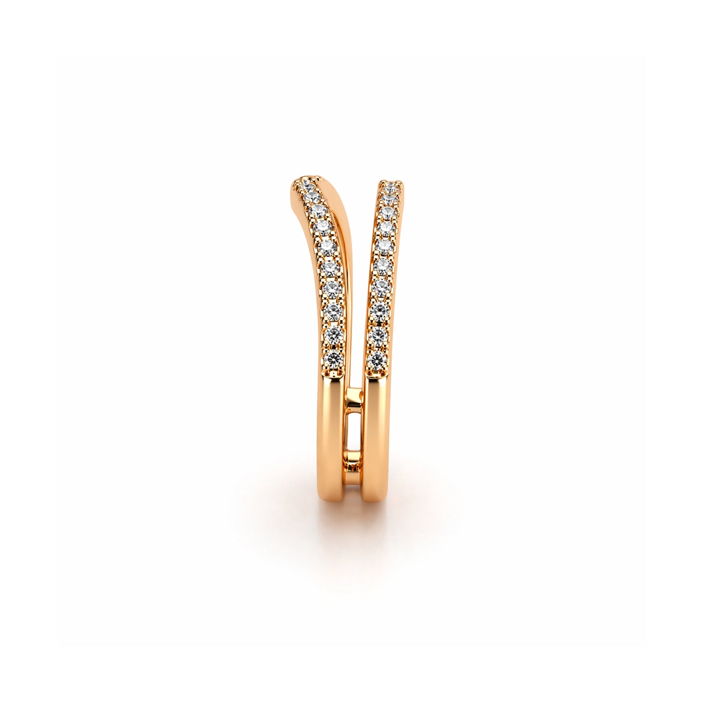 Andy Götz 18k Rose Gold Diamond Ring