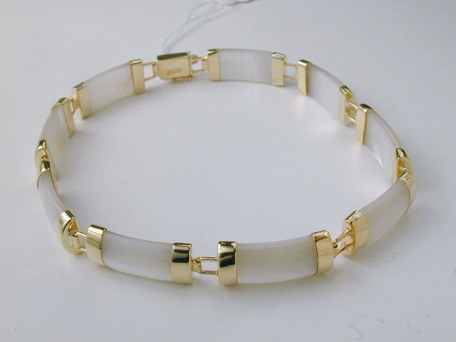 14k Mother of Pearl Bracelet